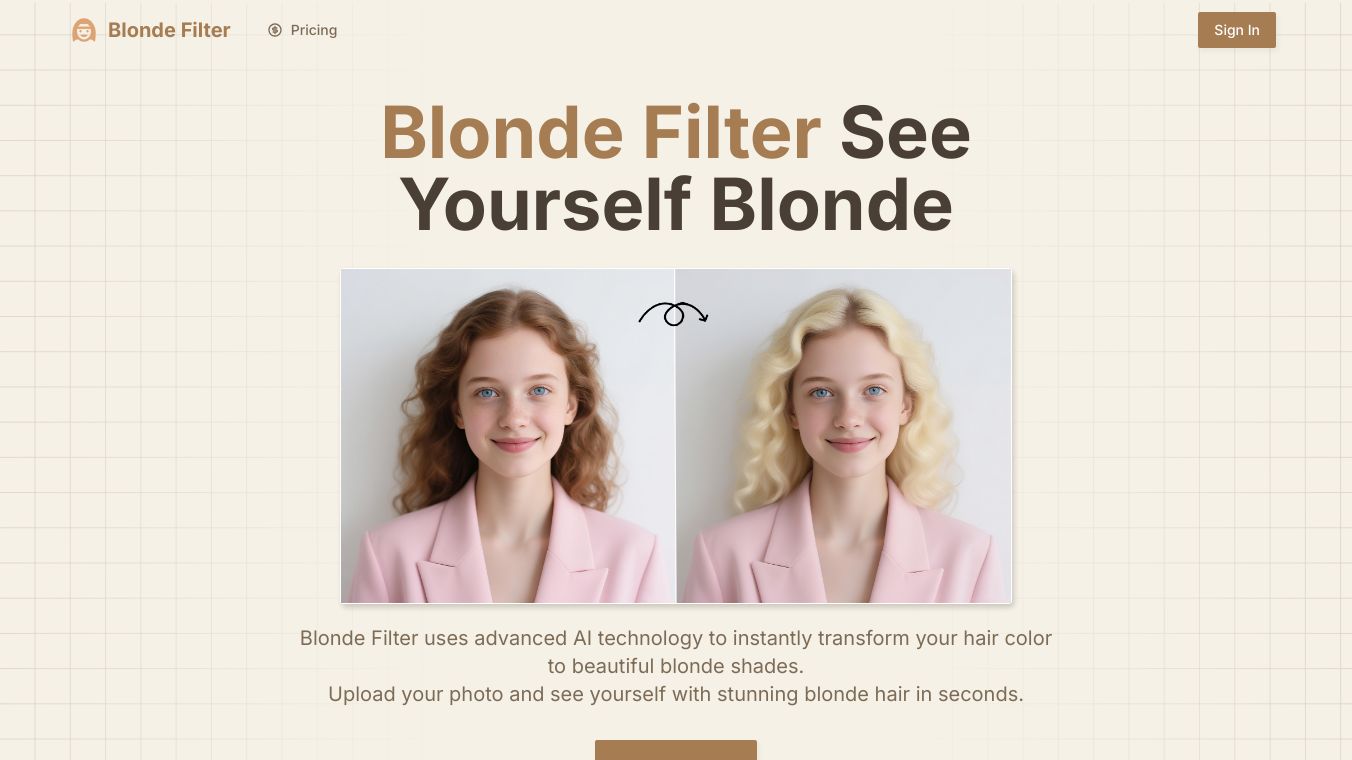 Blonde Filter