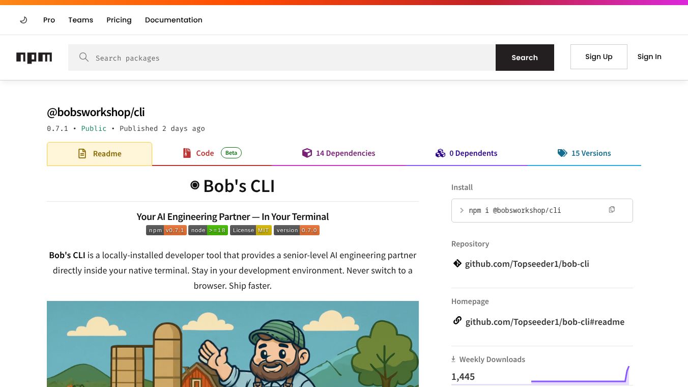 Bob's CLI