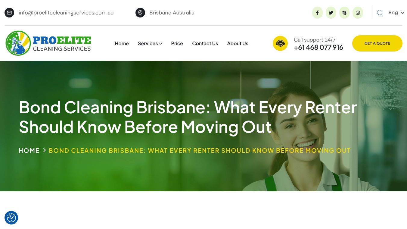 bond cleaning brisbane
