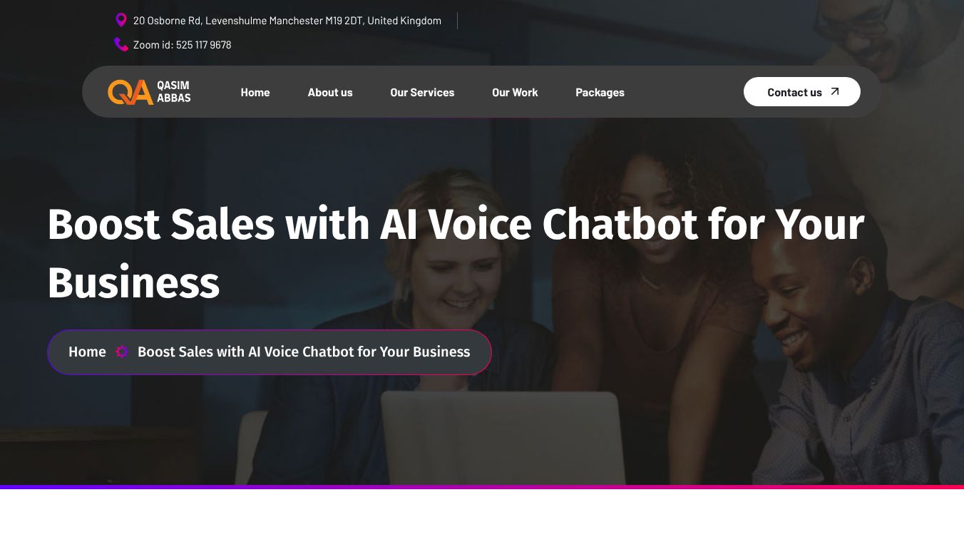 Boost Sales with AI Voice Chatbot