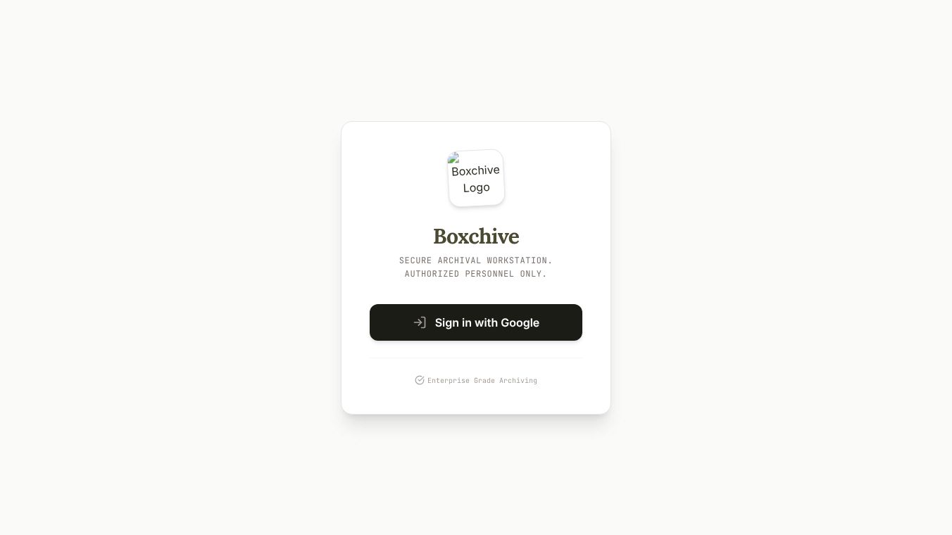 Boxchive