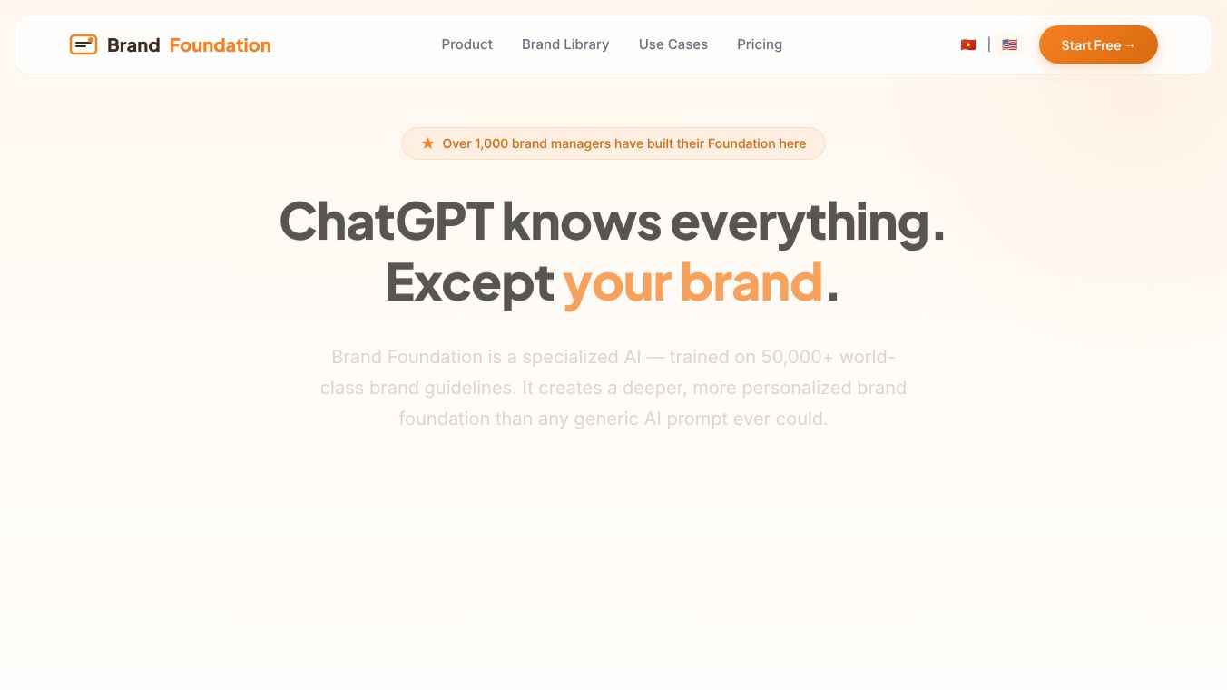 Brand Foundation