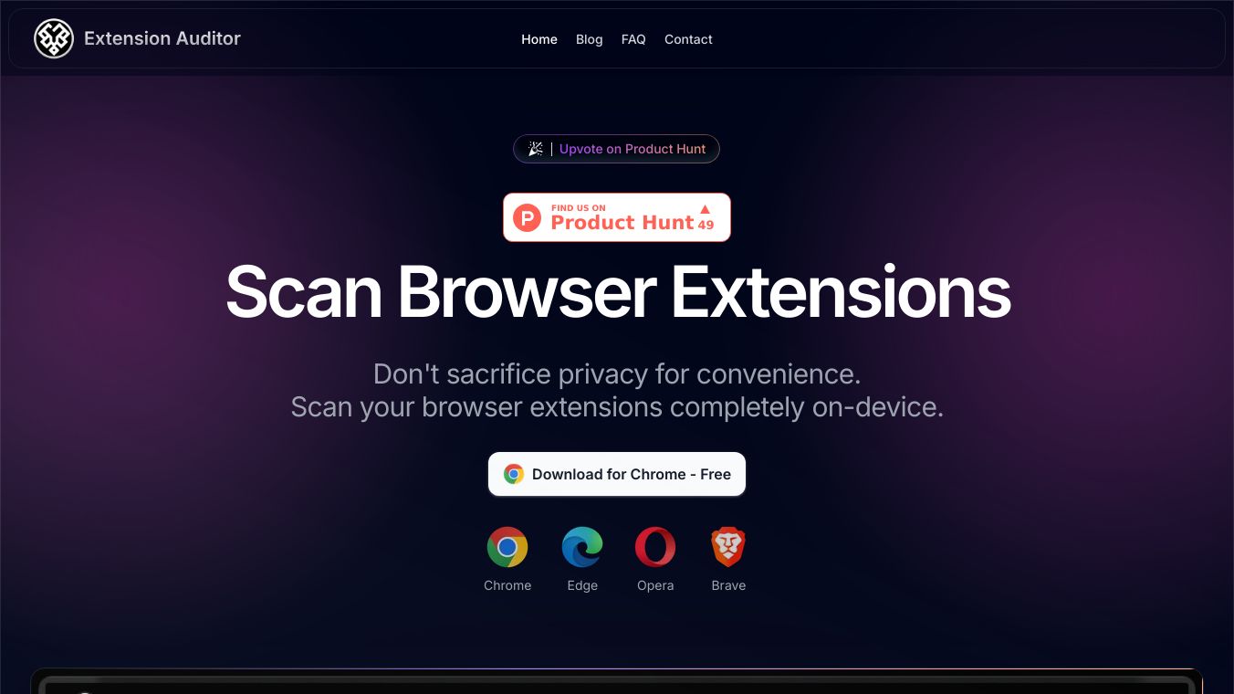 Browser Extension Privacy & Security