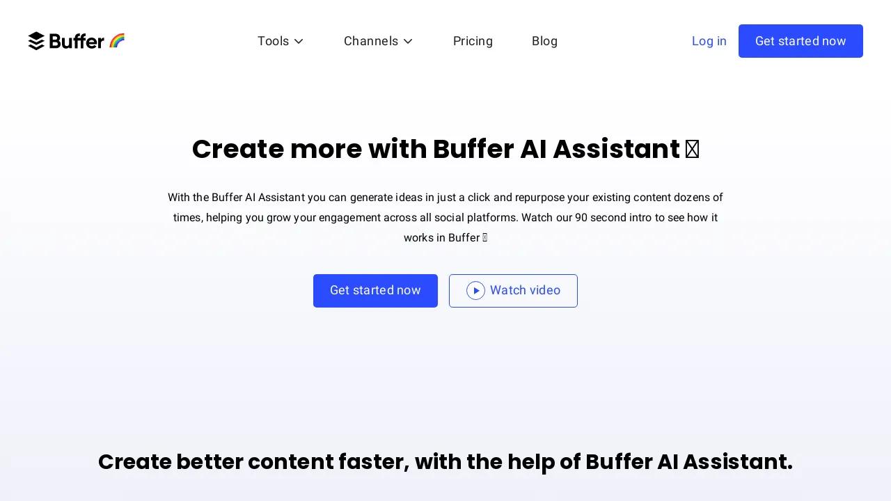 Buffer AI assistant