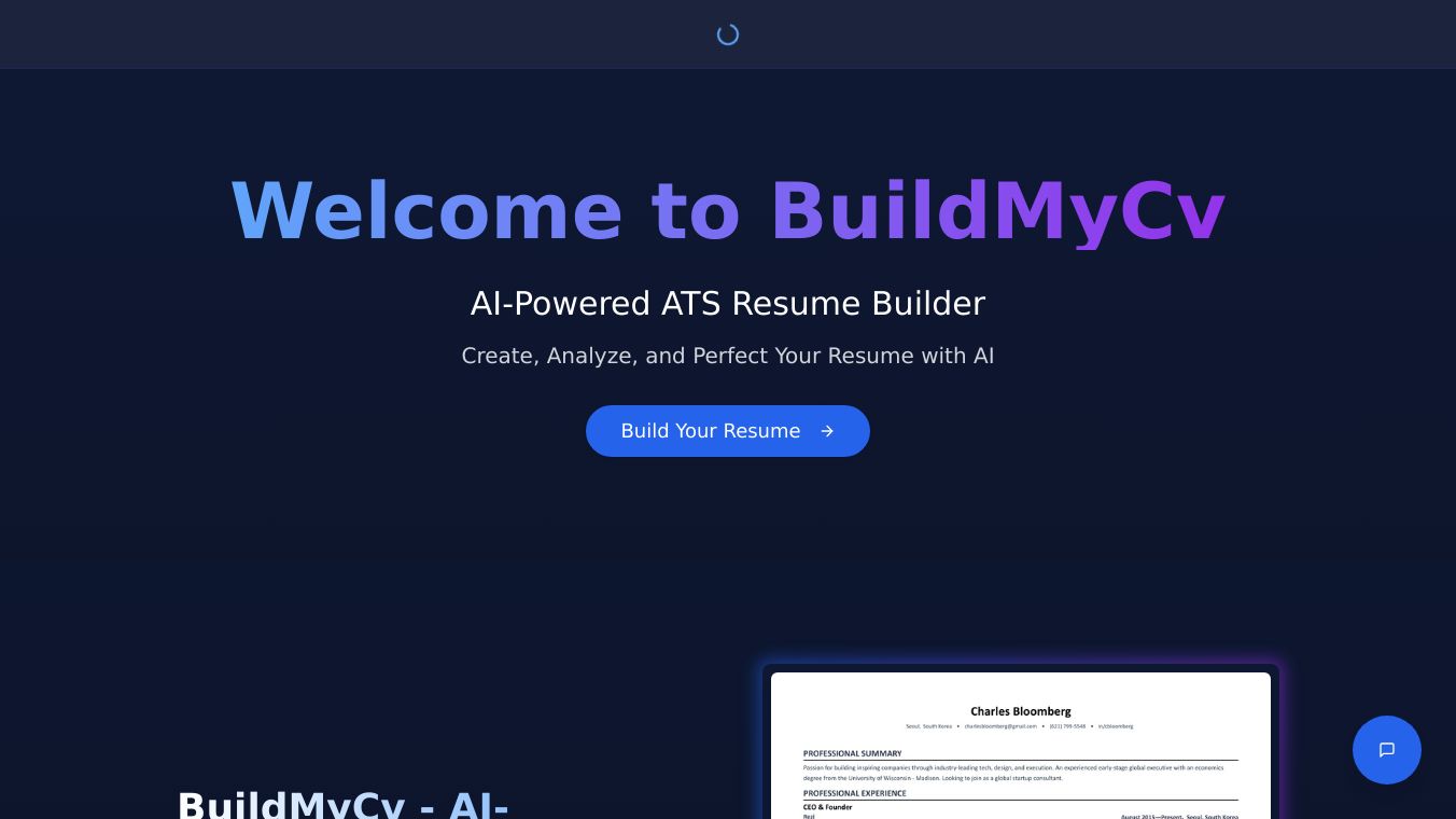 BuildMyCv