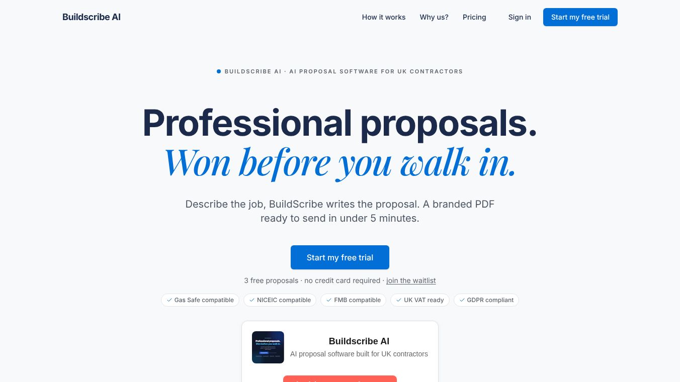 Buildscribe AI