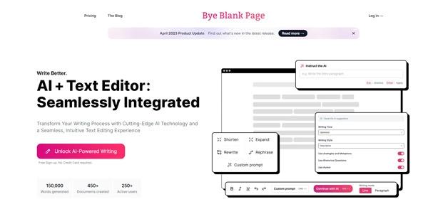 ByeBlankPage AI