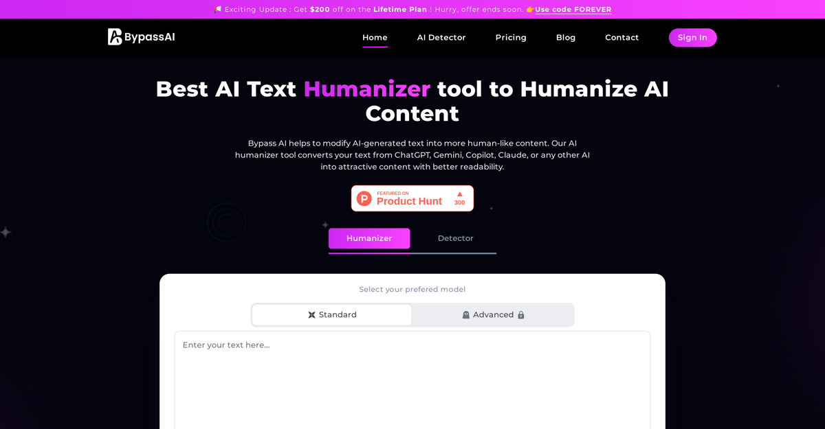 Bypass AI Humanizer