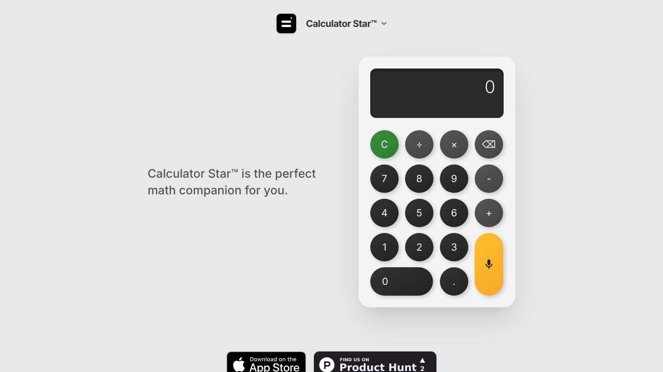 Calculator Star AI