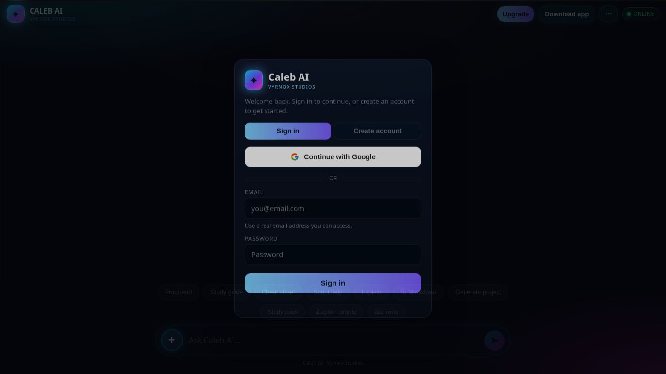 Caleb AI