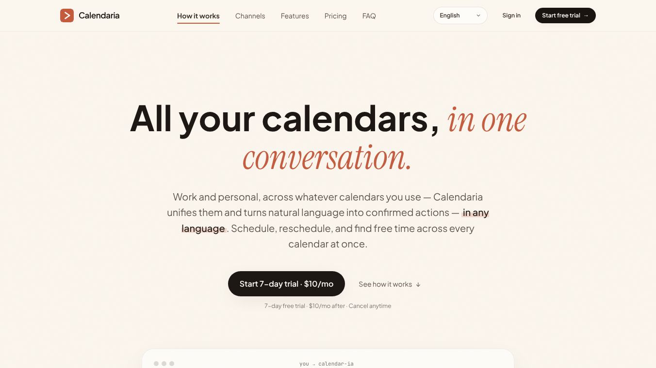 Calendaria