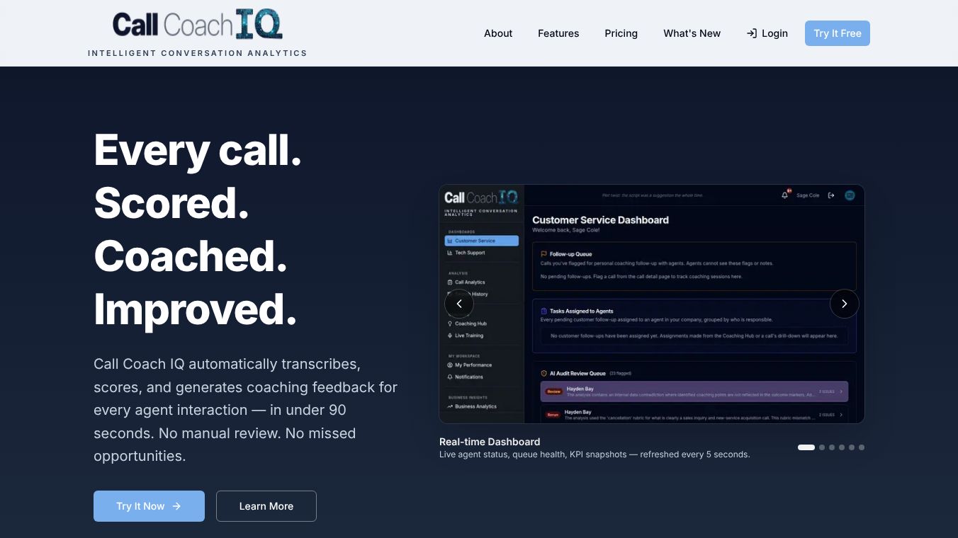 Call Coach IQ