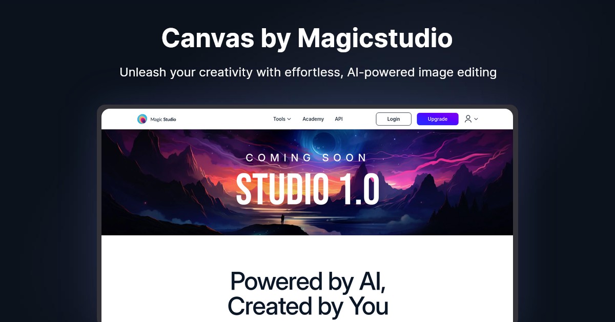 Canvas by Magicstudio