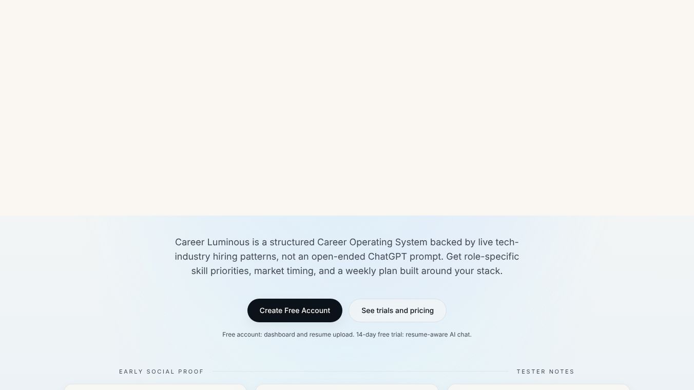 Career Luminous