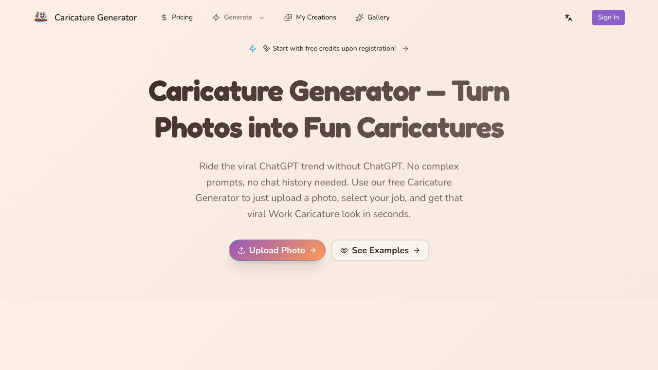 Caricature Generator