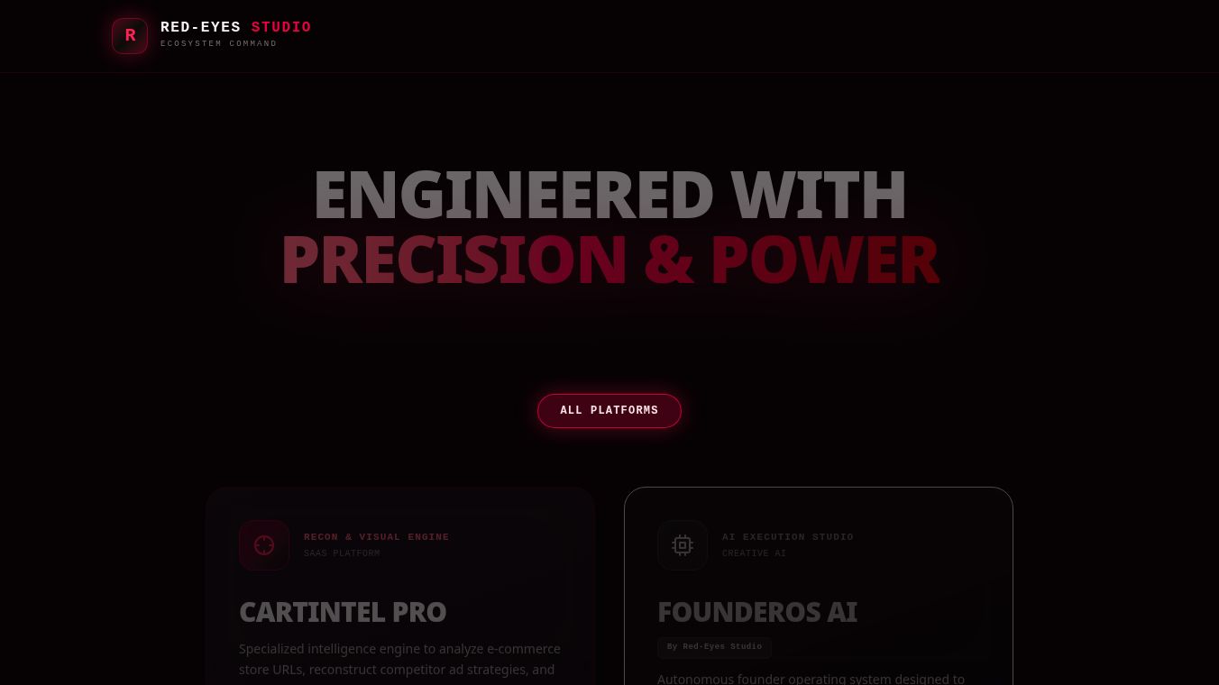 CartIntel AI By RedEyes Studio
