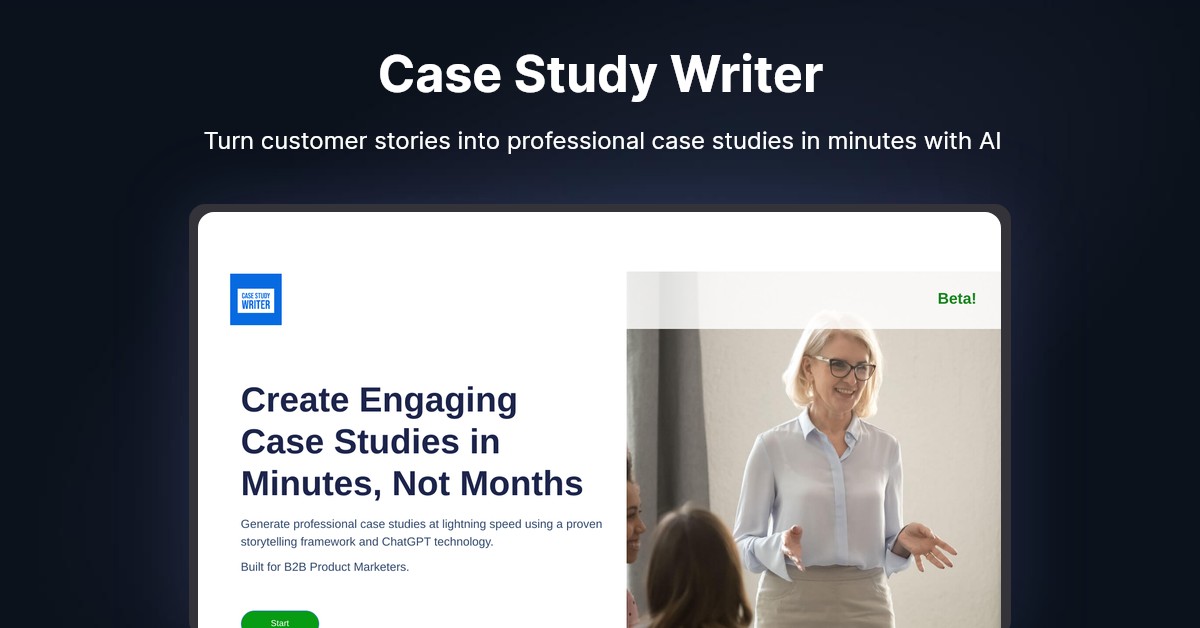 Case Study Writer