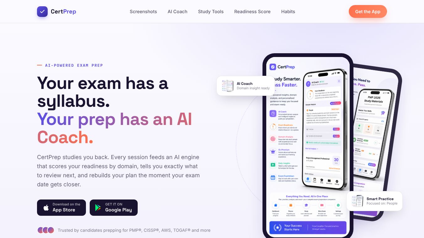 CertPrep – AI Certification Coach