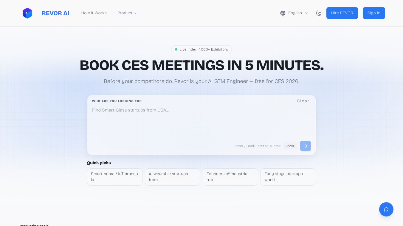 CES 2026 Outreach Agent by Revor