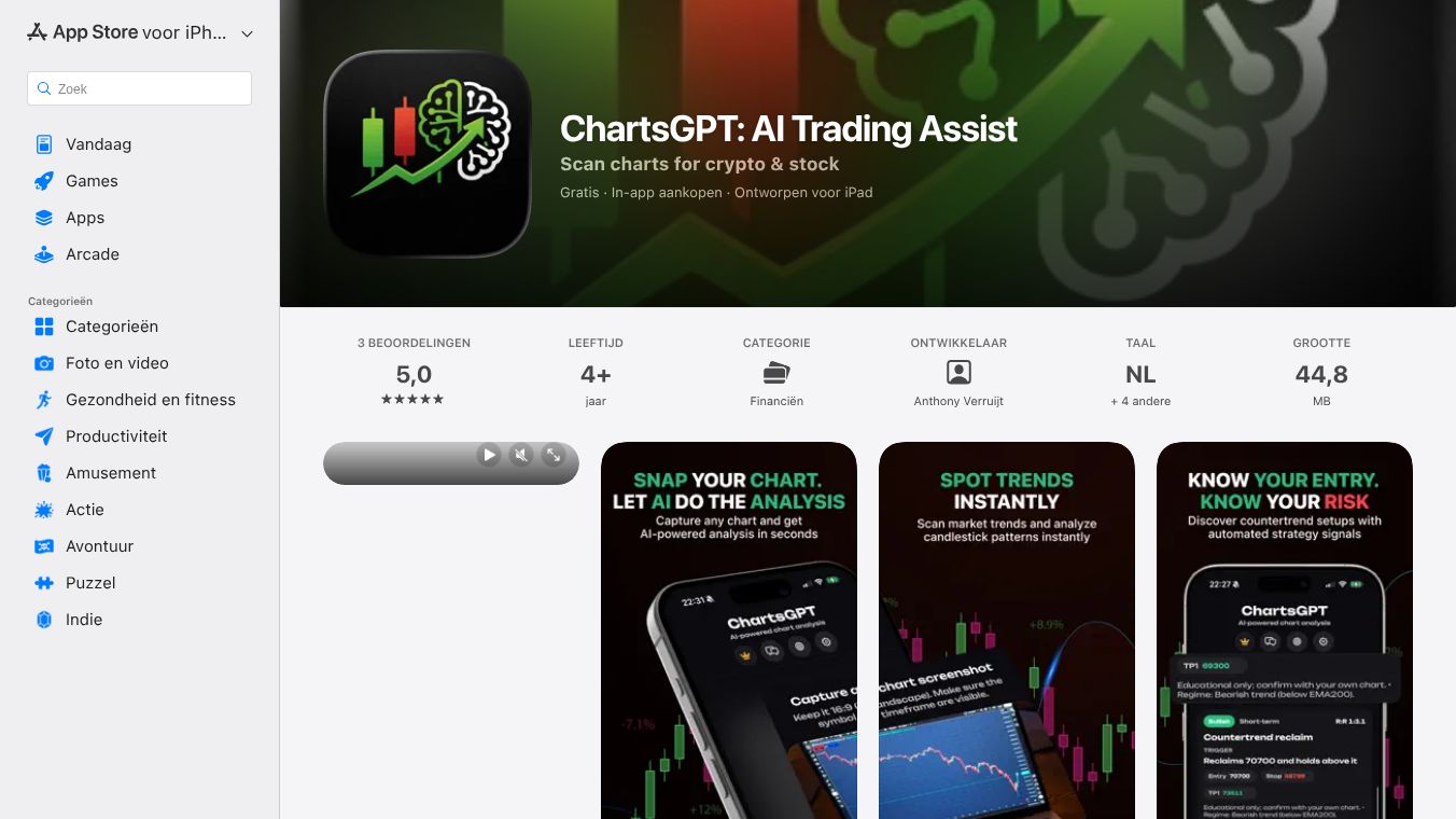 ChartsGPT: Trading Assistant