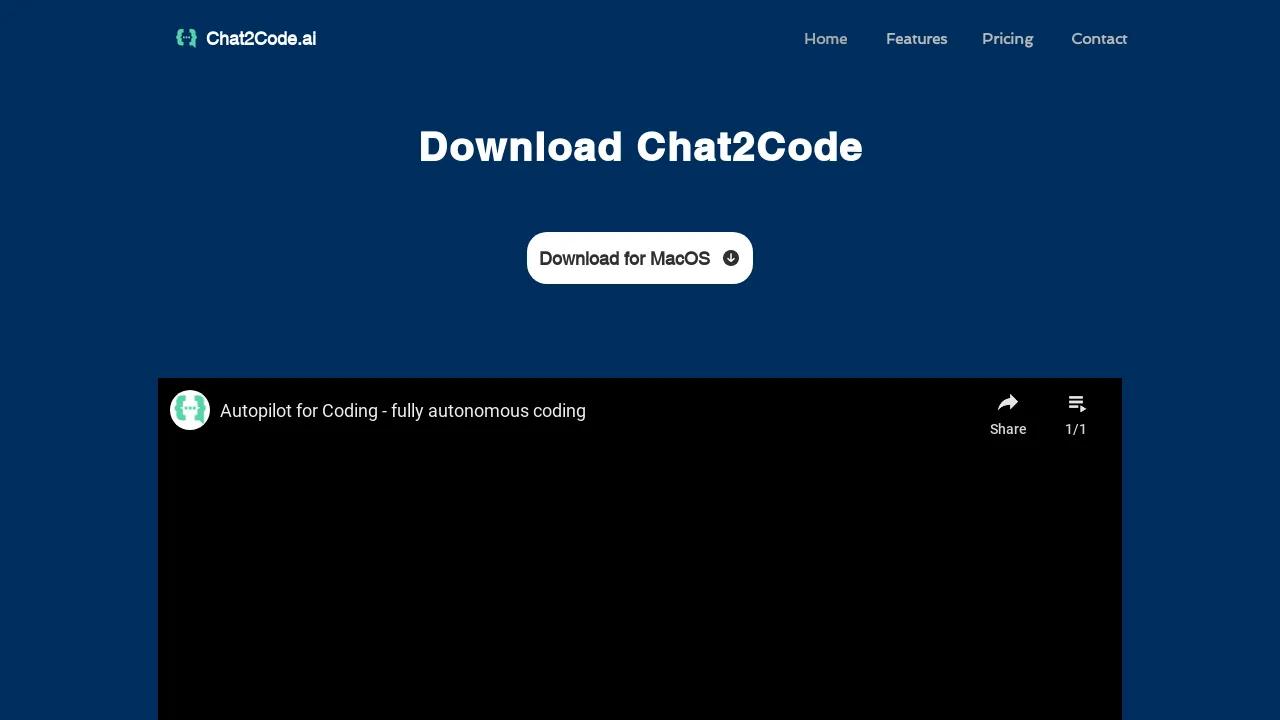 Chat2code.ai