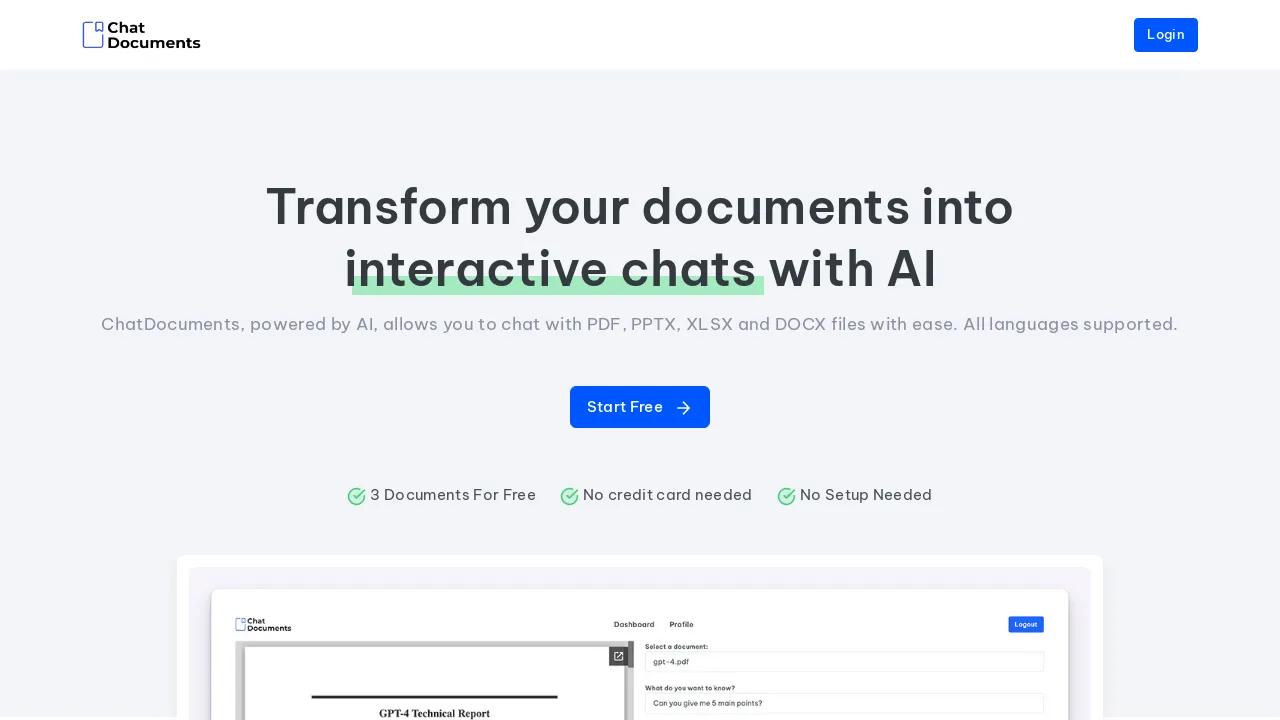 Chat Documents