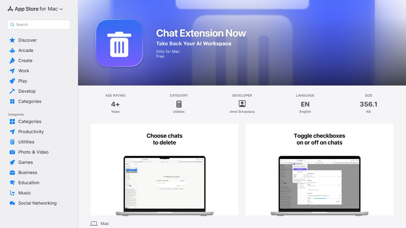 Chat Extension Now