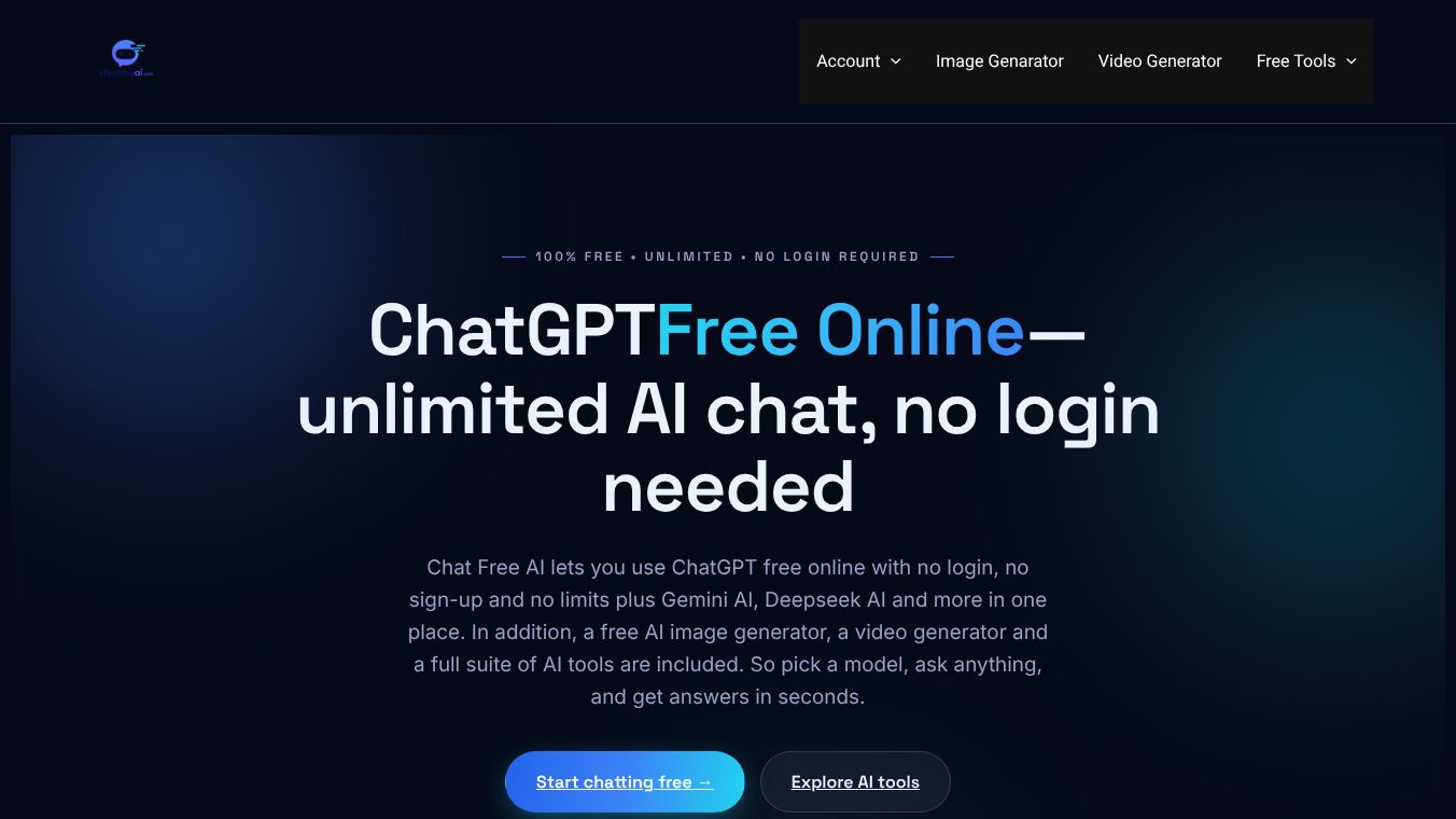 Chat Free AI