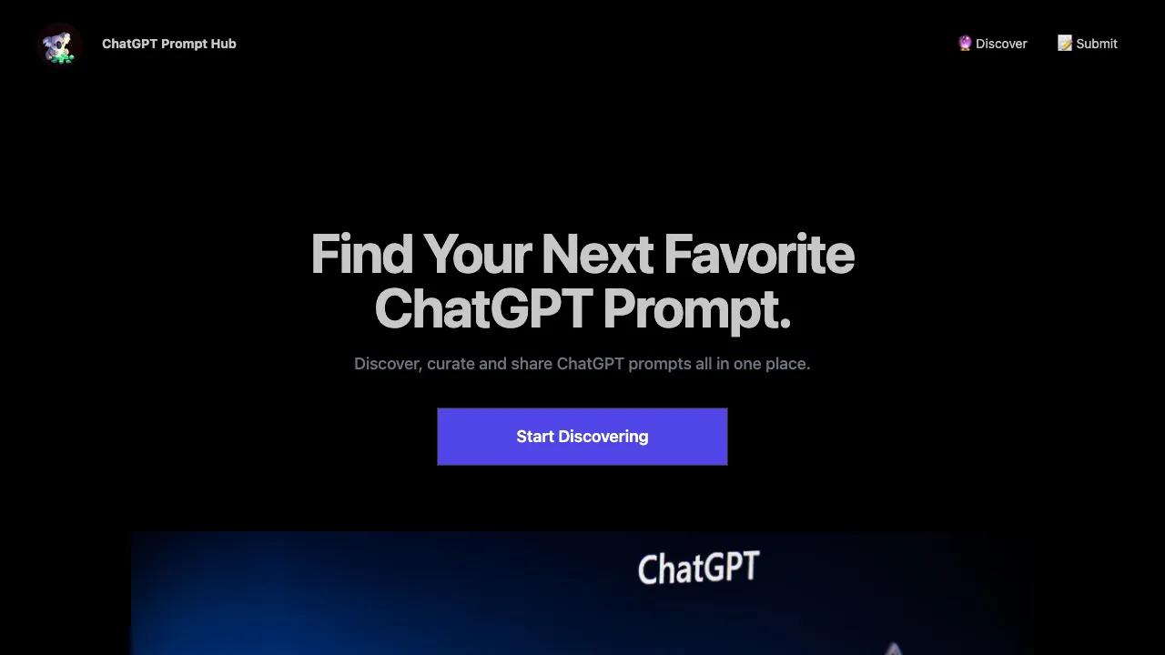 Chat GPT Prompt Hub