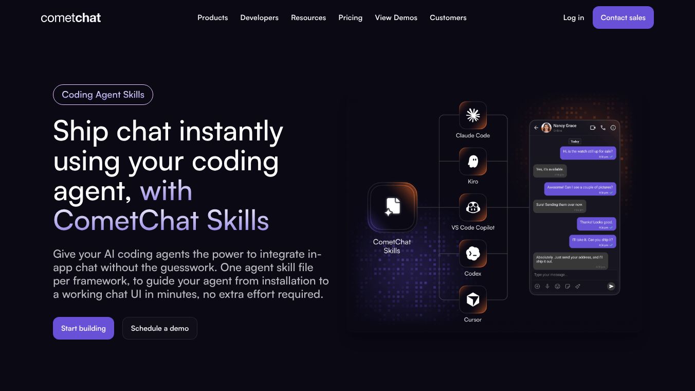 Chat Skills for AI Agents
