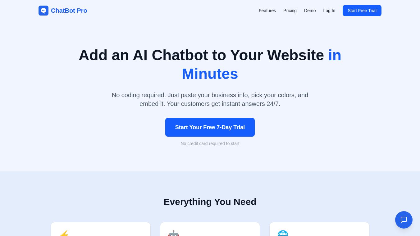 ChatBot Pro