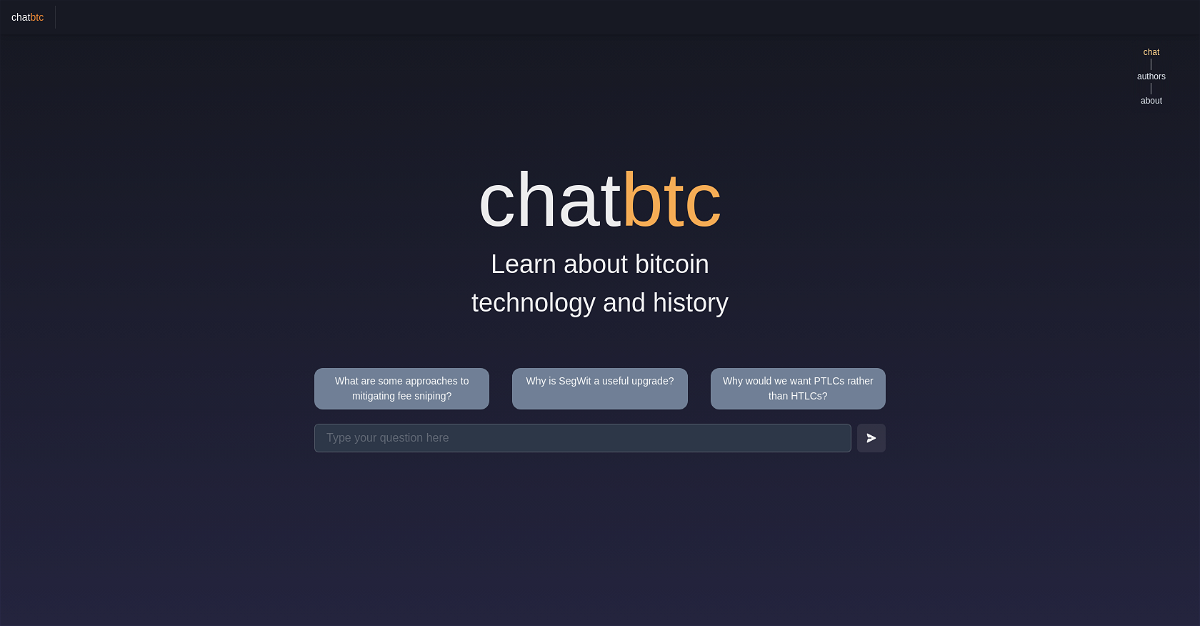 ChatBTC