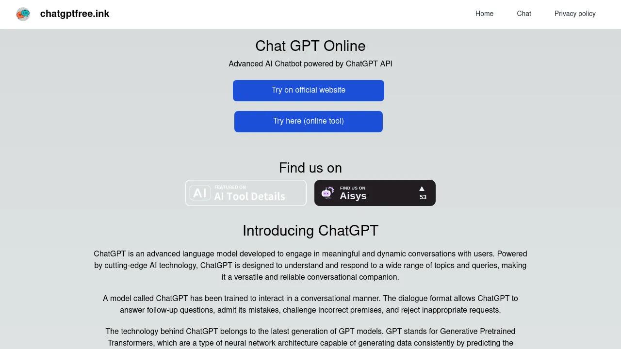 Chatgptfree