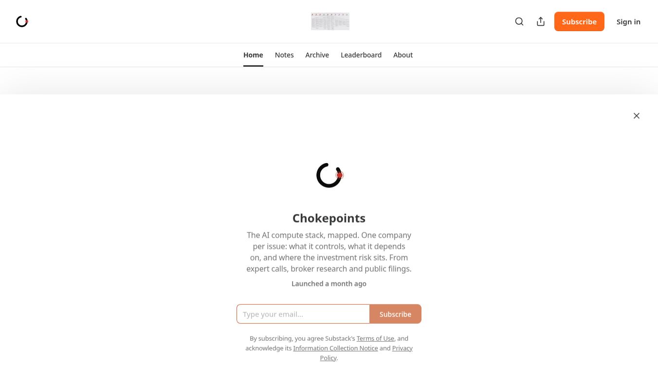 chokepoints.ai
