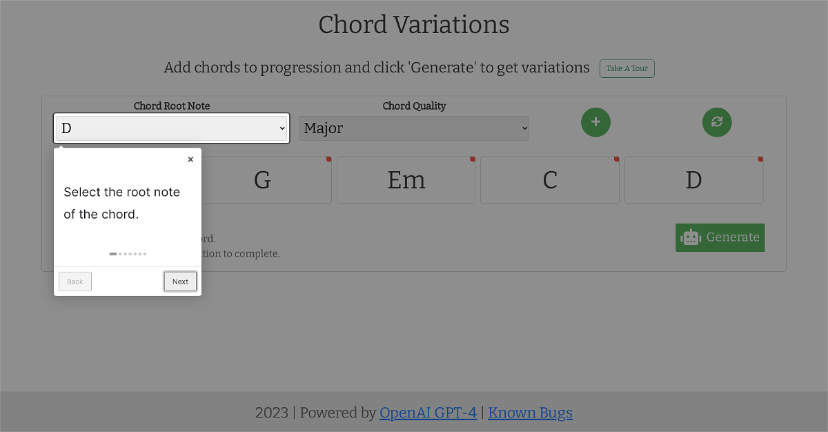 Chord Variations