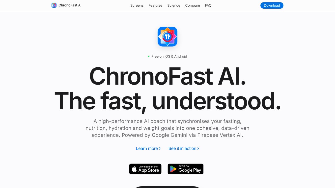 ChronoFast AI