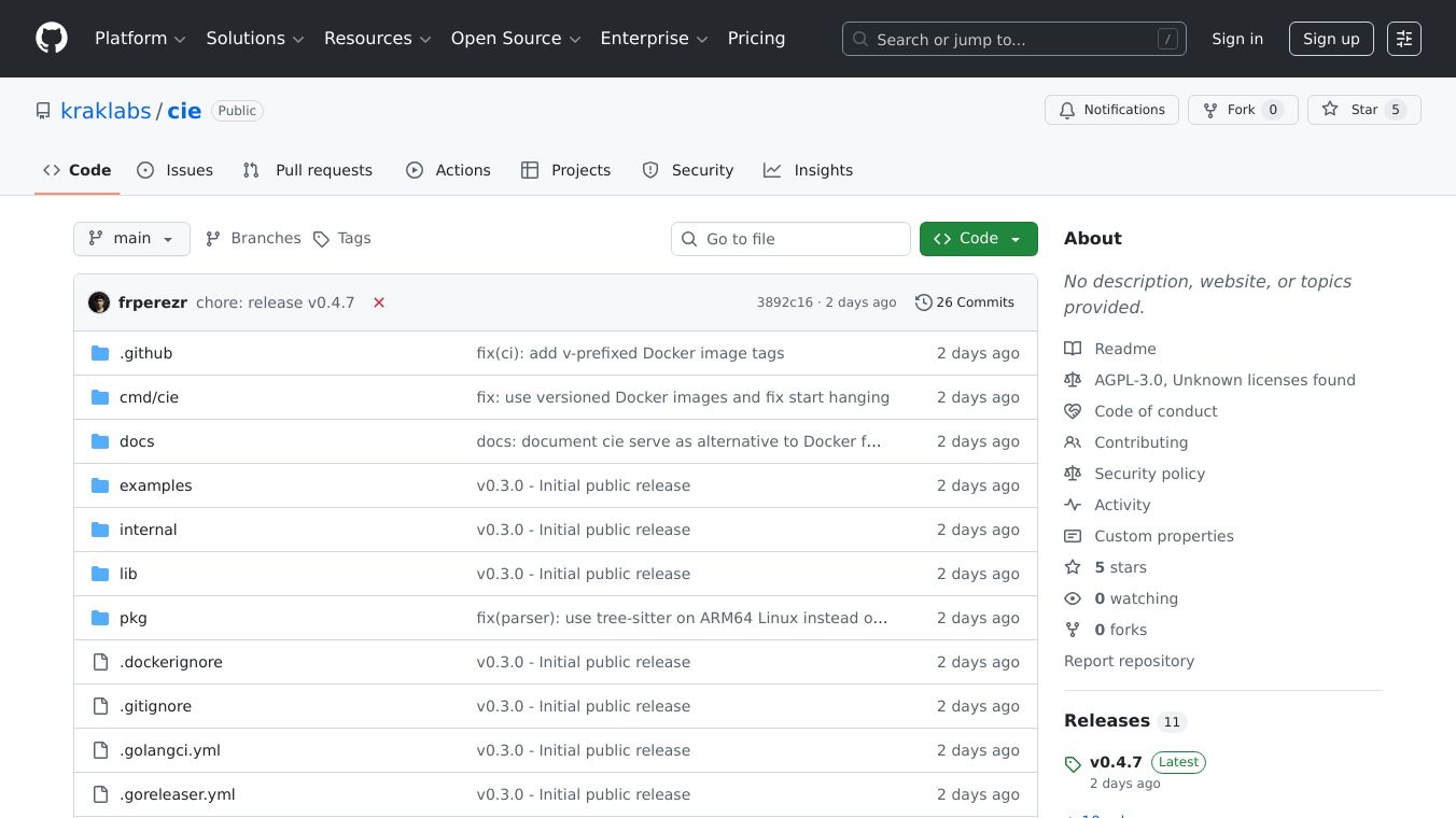 CIE - Code Intelligence Engine