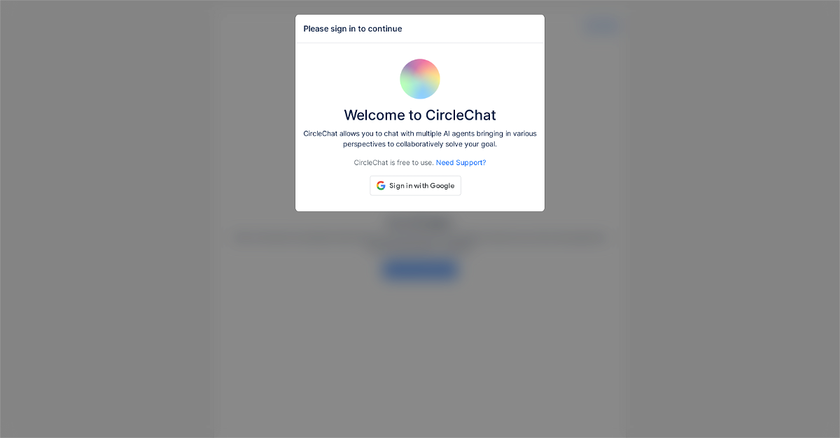 Circle Chat