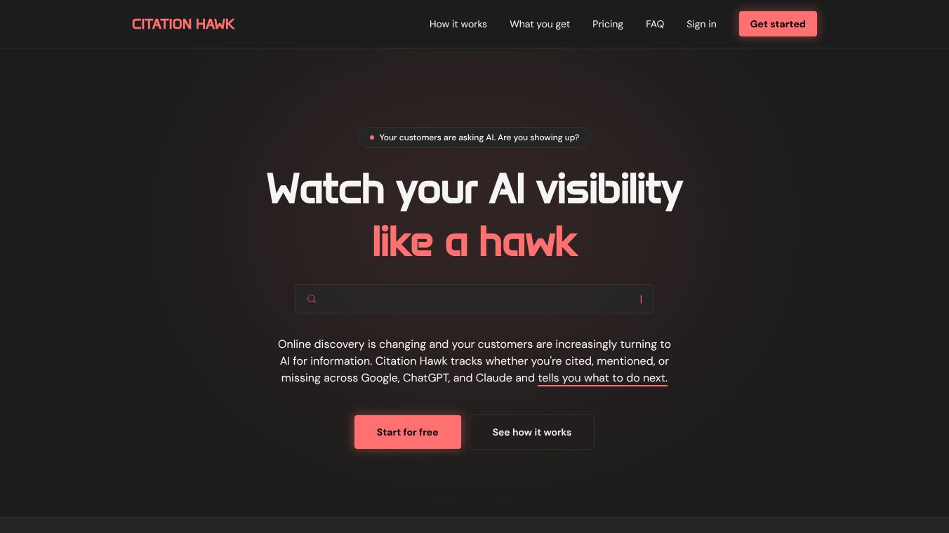 Citation Hawk