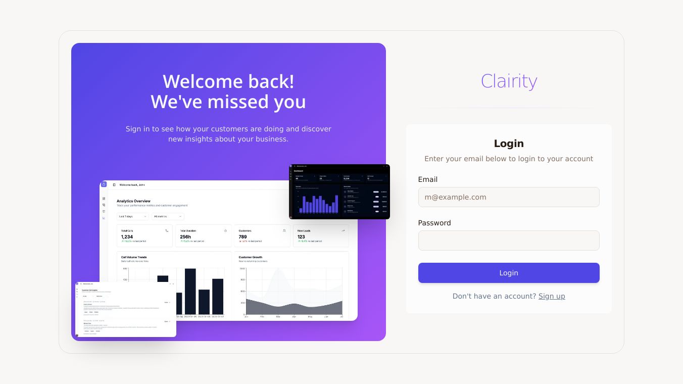 Clairity - Consulting as a Service