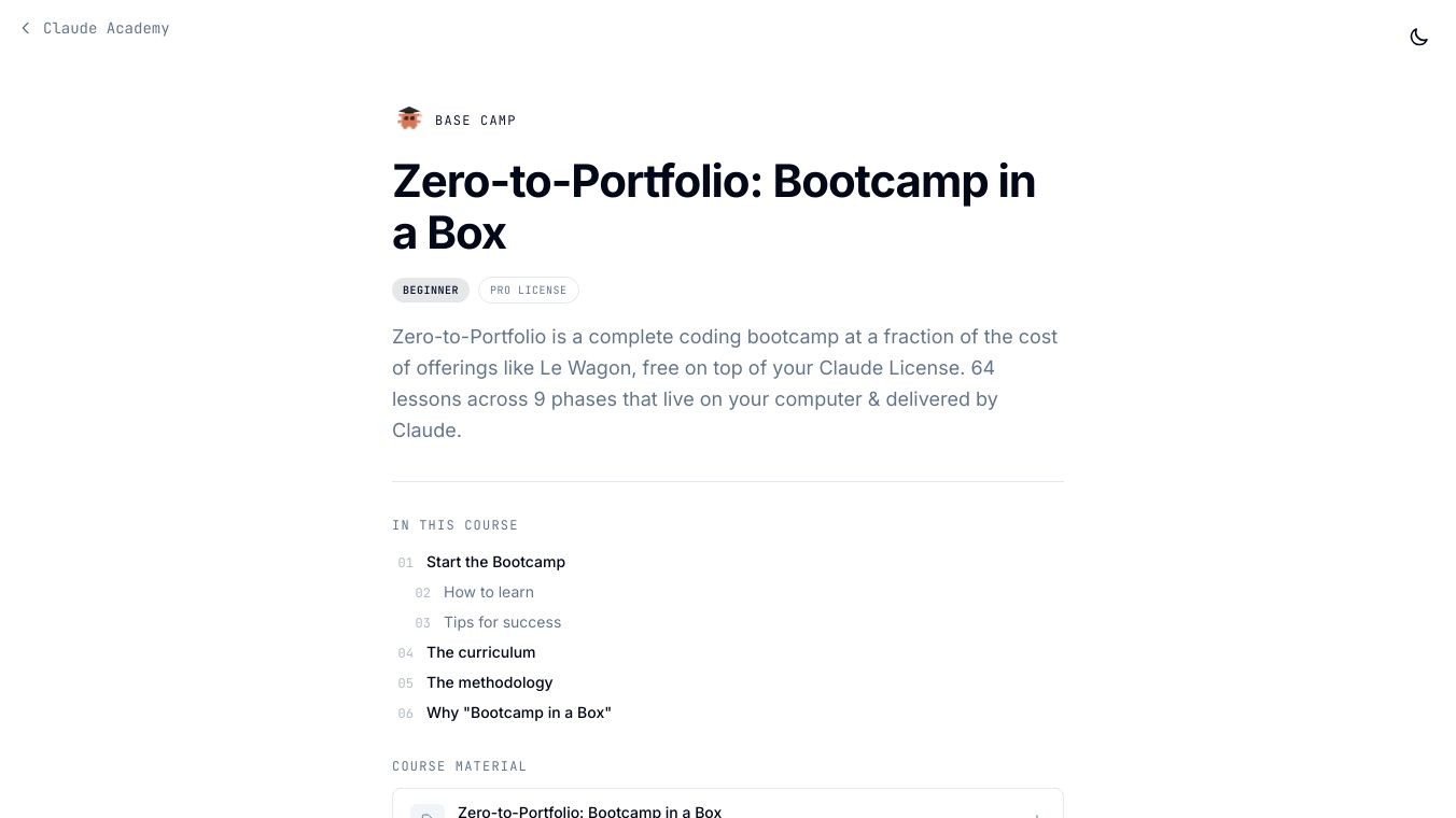 Claude Academy: Disrupting learning