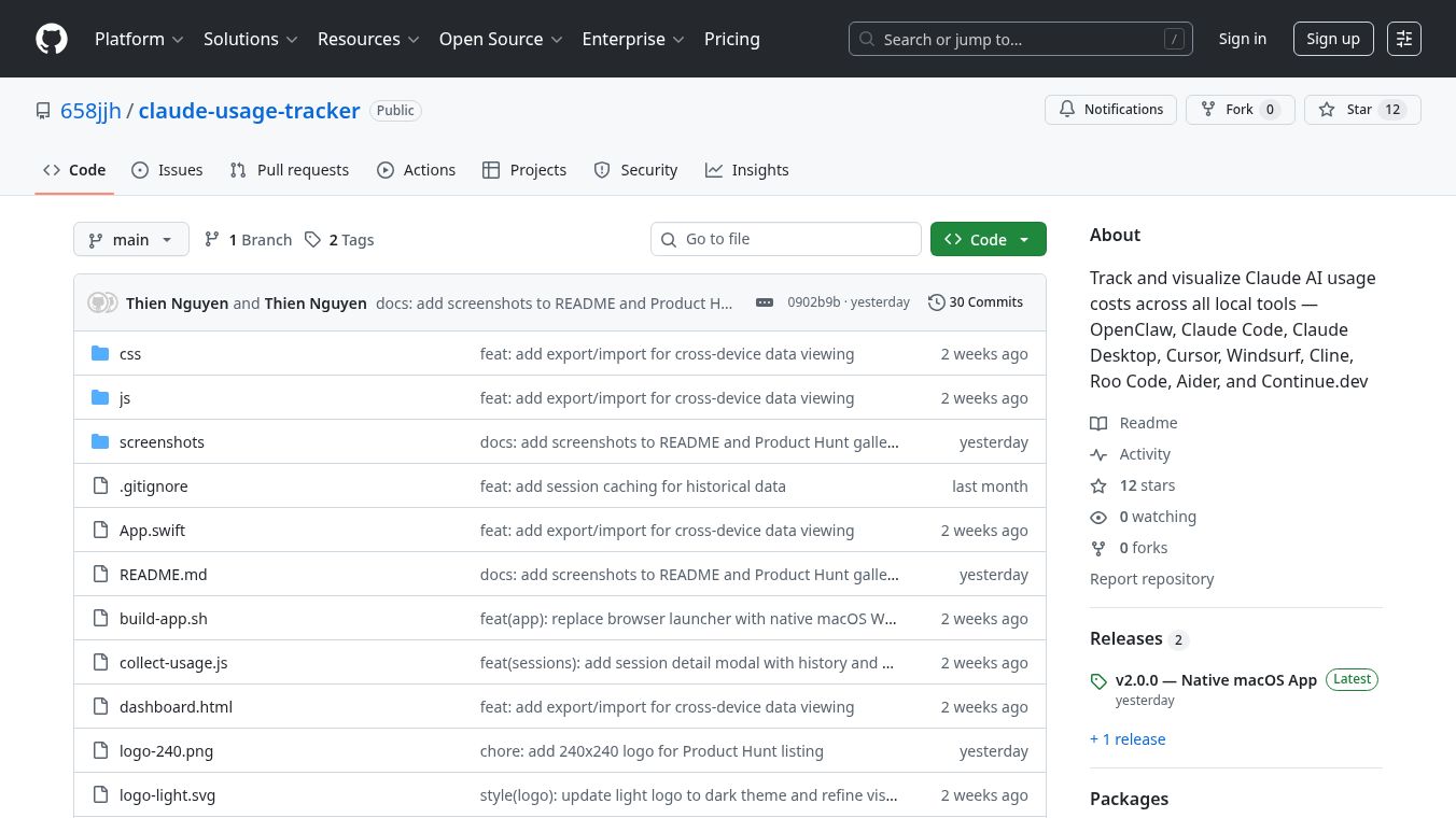 Claude Usage Tracker