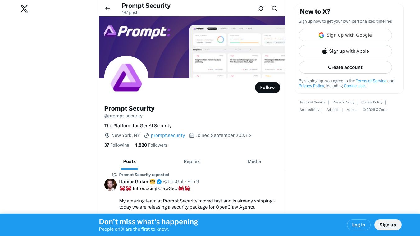 ClawSec by Prompt Security