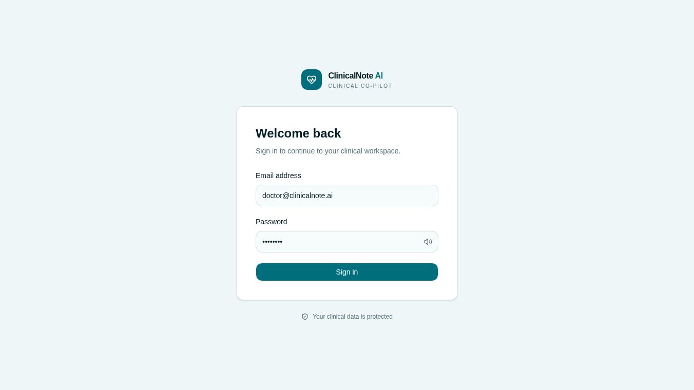 Clinical Note AI