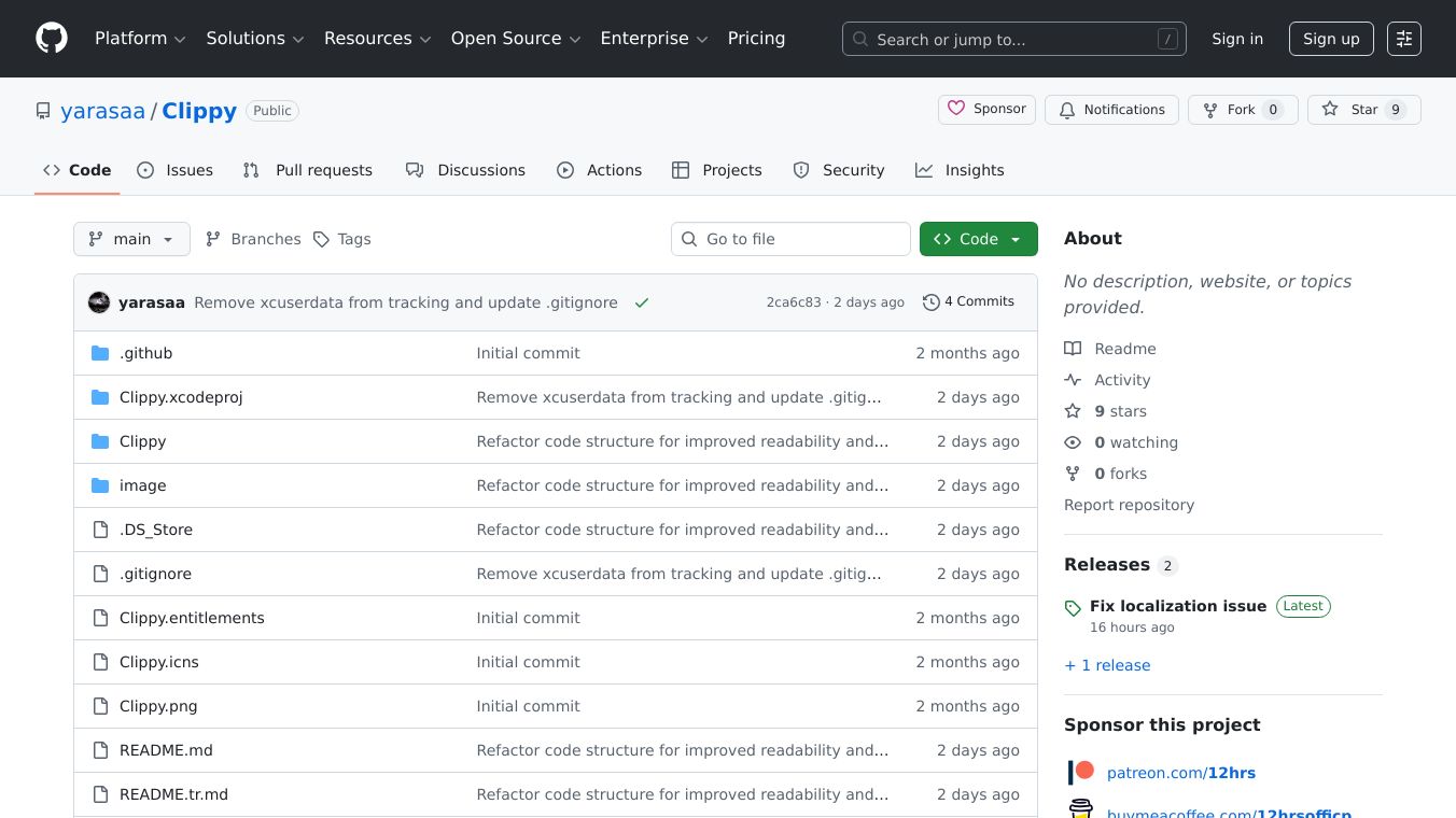 Clippy : Clipboard Manager