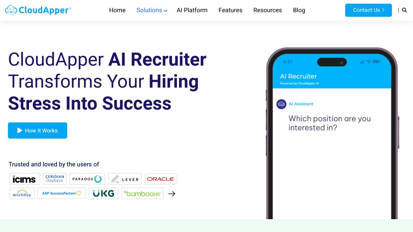 CloudApper AI Recruiter