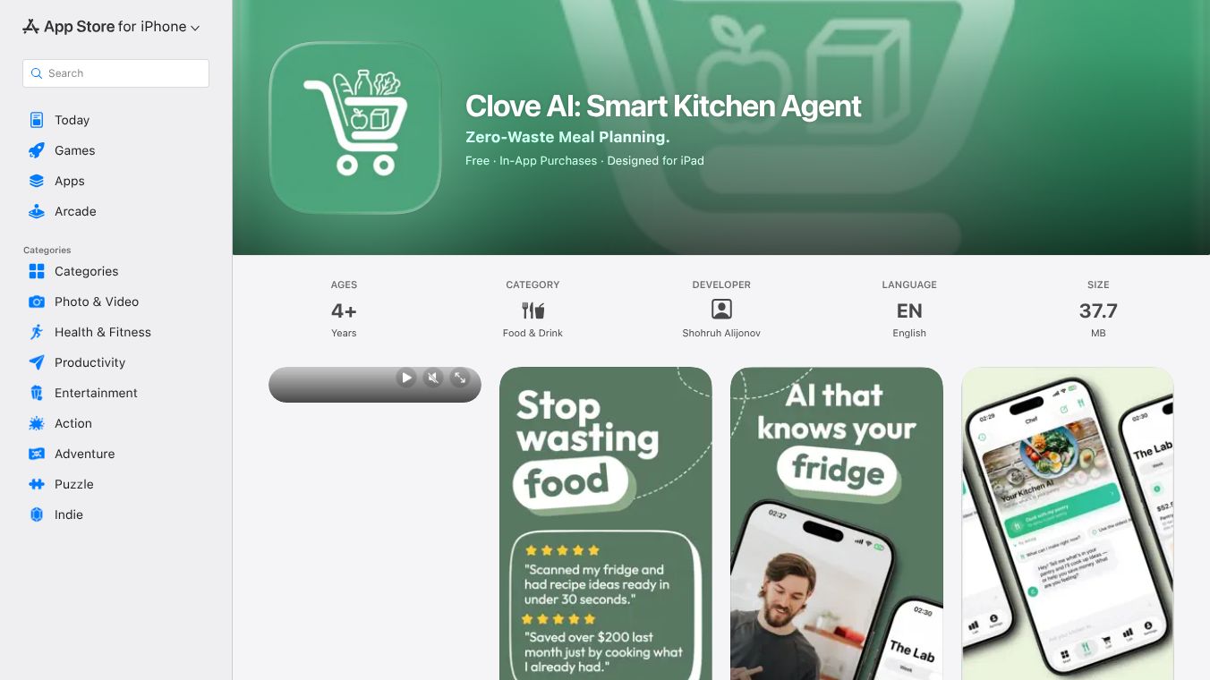 Clove AI: Smart Kitchen Agent