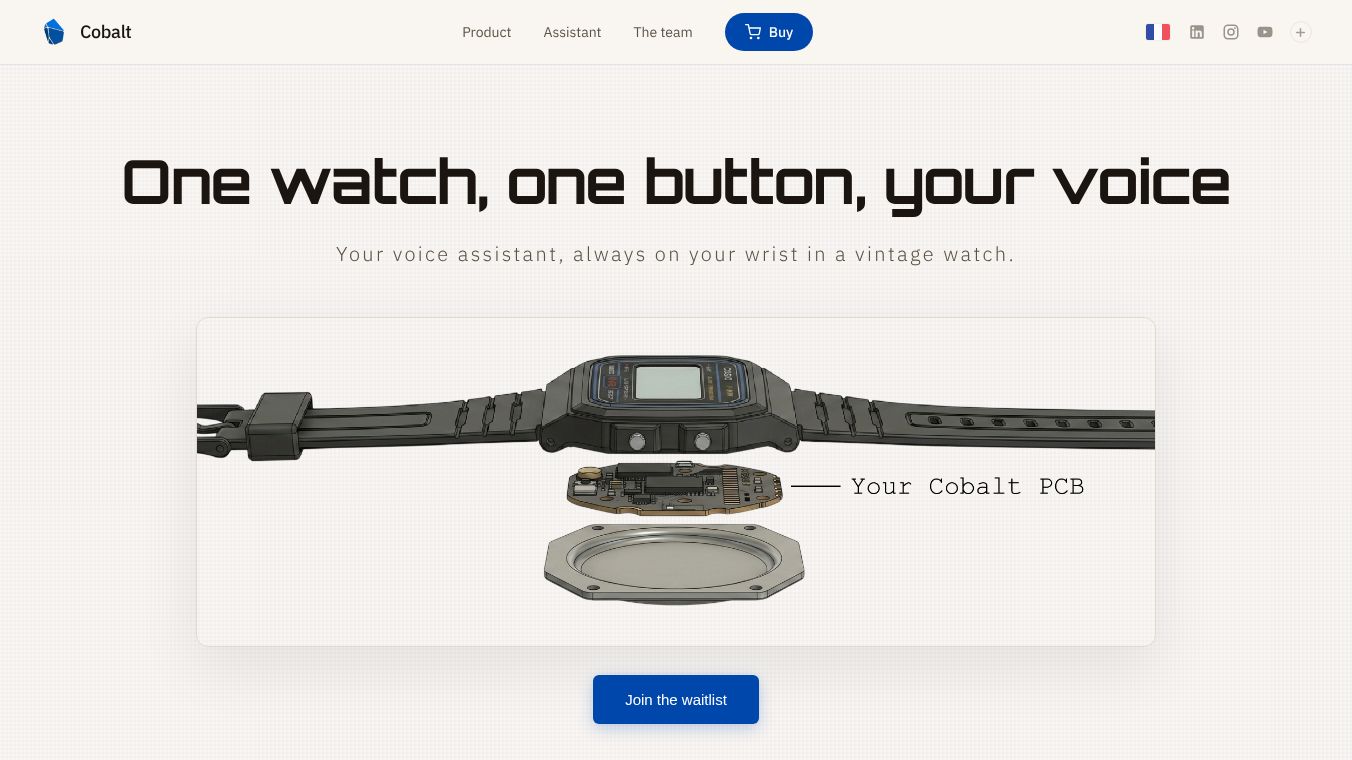 Cobalt Watch