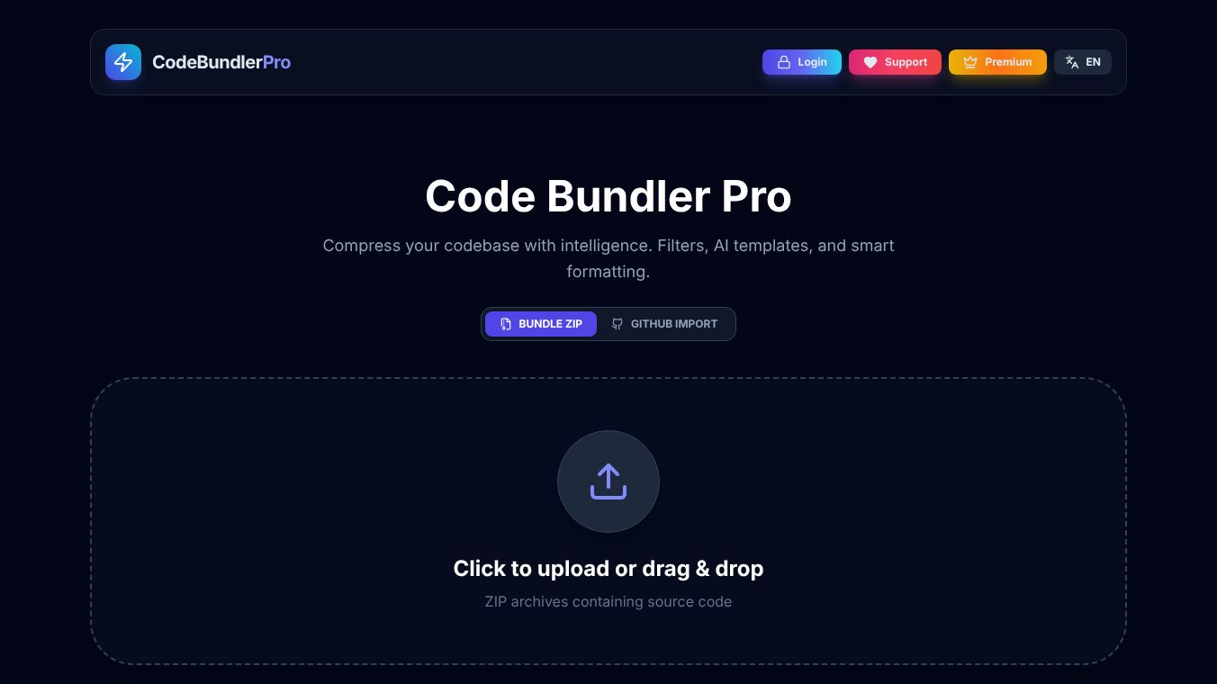 Code Bundler Pro