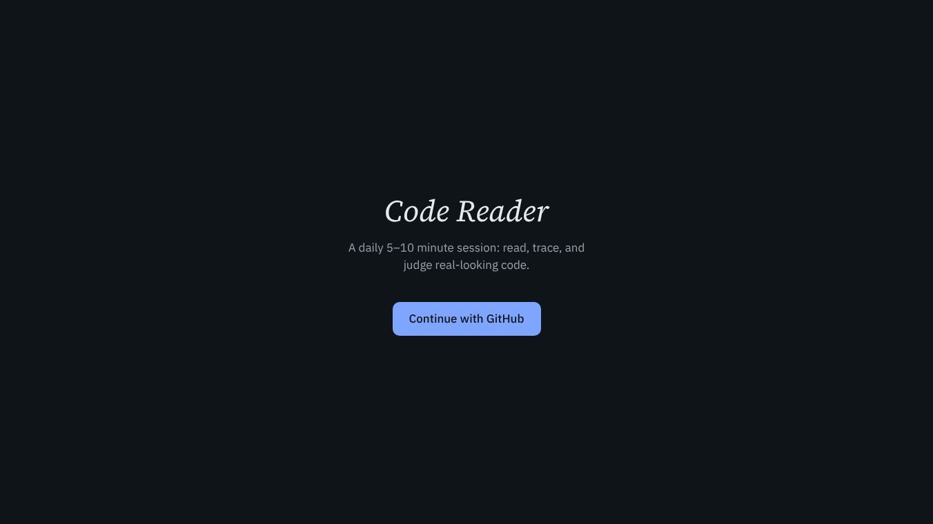Code Reader